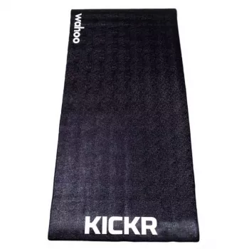 Antistatinis grindų kilimėlis Wahoo KICKR Mat, guma, juodas, 914×1981×6 mm