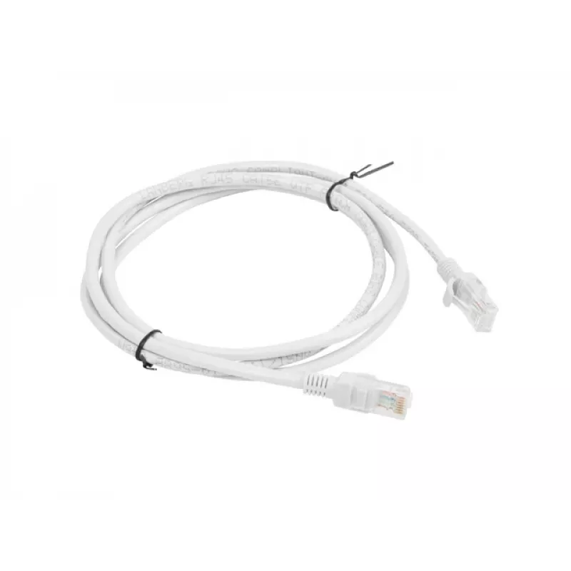 Tinklo kabelis LANBERG PCU6-10CC-0150-S Cat6 U/UTP RJ-45 iki RJ-45 1,5 m Pilka