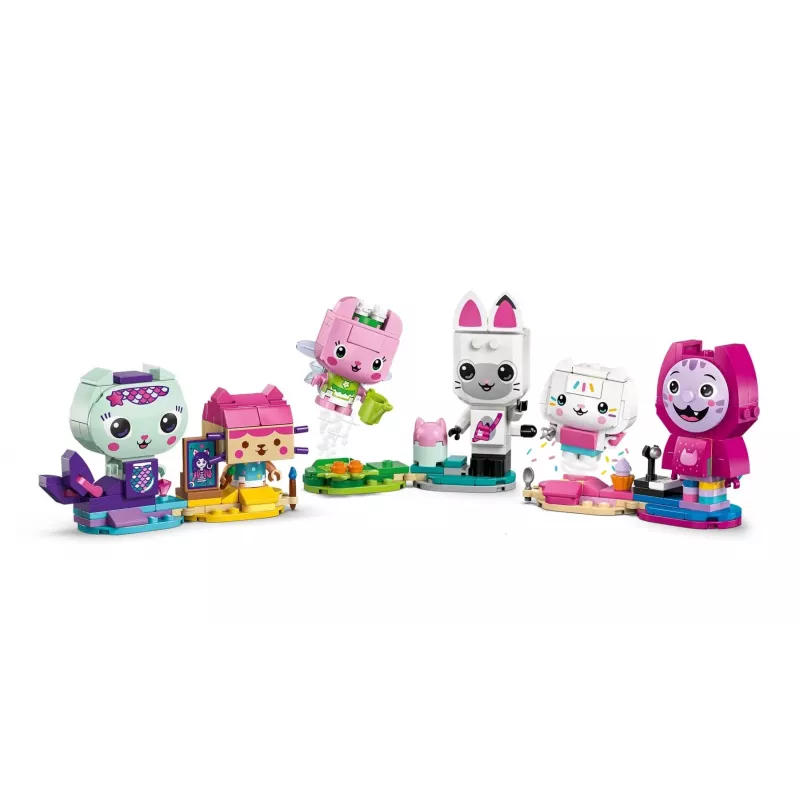 LEGO GABBY’S DOLLHOUSE 11215 Gabby's iš plytelių sukurti kačių draugai