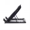 Aušinimo padėklas nešiojamam kompiuteriui Gembird NBS-1F17T-01, iki 17 colių, 1×15 cm ventiliatorius, USB 2.0, 370×265×33 mm, 350 mA, juodas