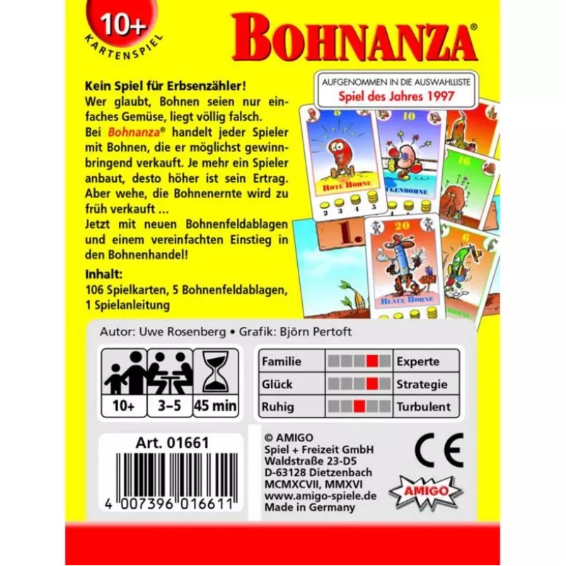 Bohnanza – Kortų žaidimas