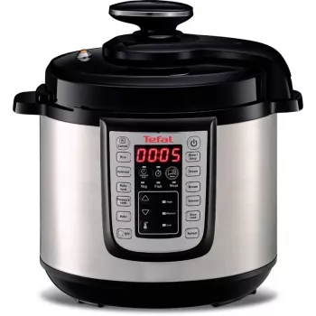 Tefal CY505EE0 daugiafunkcis puodas 3,8 L Juoda, Sidabrinė