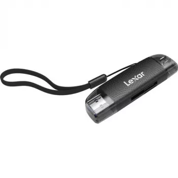 Card Reader Lexar LRW310X-BNBNG USB 2.0 Type-A/Type-C Juodas