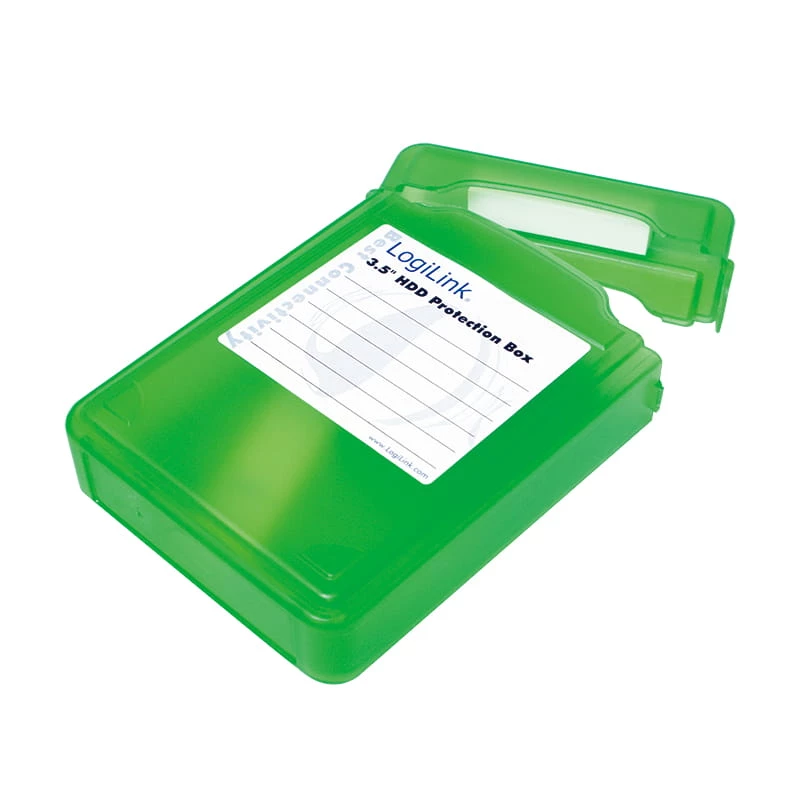 Dėklas LogiLink UA0133G kietajam diskui 3,5 inch žalias