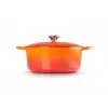 Le Creuset 21177280902430 6,7 L Apvalus puodas Oranžinė, Raudona