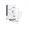 Durable 1455-02 Balti A4 lipdukai su mikroperforacija, 54x90 mm