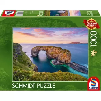 Dėlionė Schmidt Spiele 59772 – 1000 dalių – Airija, Donegalas, Fanadas, Didžioji Polėto jūros arka