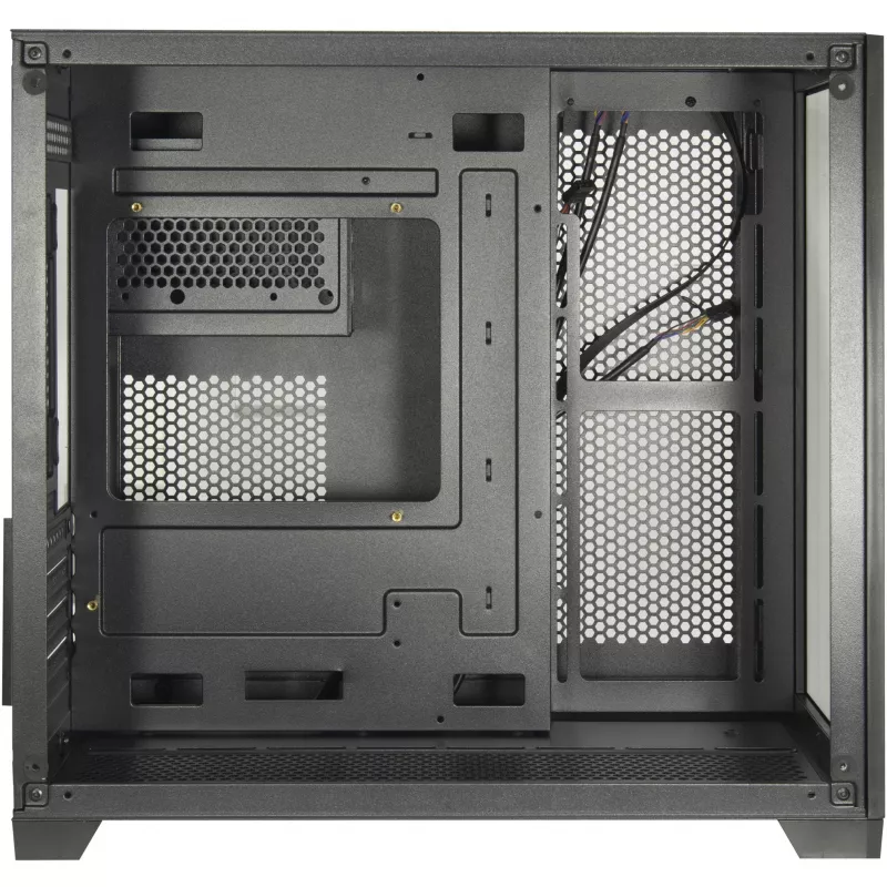 Kompiuterio korpusas Inter-Tech C-501 Aspect Midi Tower juodas