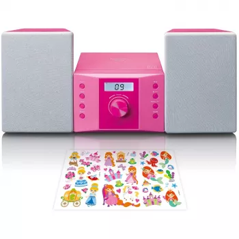 Nešiojamas stereo grotuvas Lenco MC-013PK