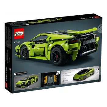 LEGO Technic Lamborghini Huracán Tecnica konstruktorius 1:10 masteliu, 806 dalių, nuo 9 metų