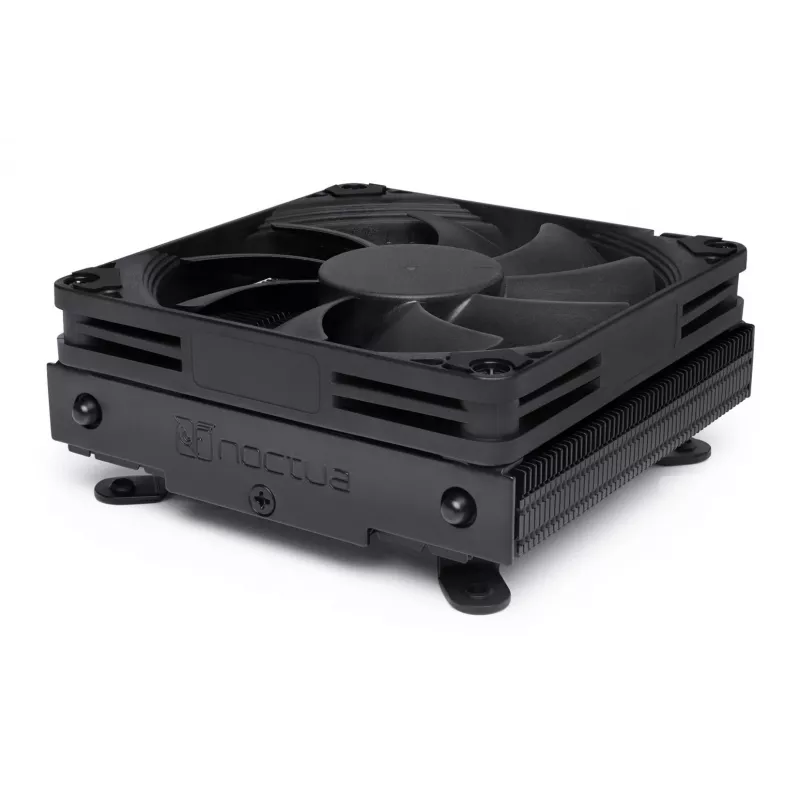 CPU aušintuvas Noctua NH-L9I-17XX chromax.black – žemo profilio aušintuvas LGA1700, 92 mm ventiliatorius, 37 mm aukštis