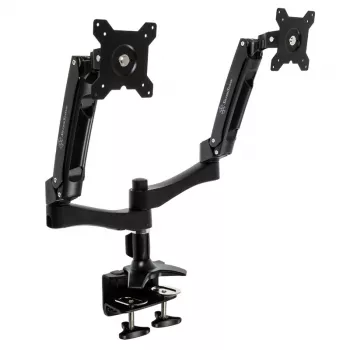 Dvigubas monitoriaus laikiklis SilverStone SST-ARM22BC – juodas