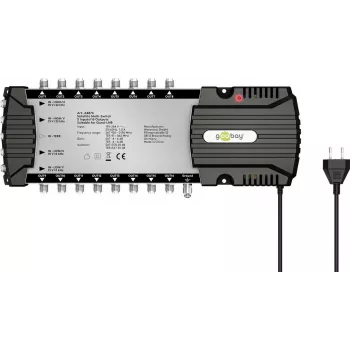 Goobay palydovinis multiswitch 5 įėjimai/16 išėjimų (64876)