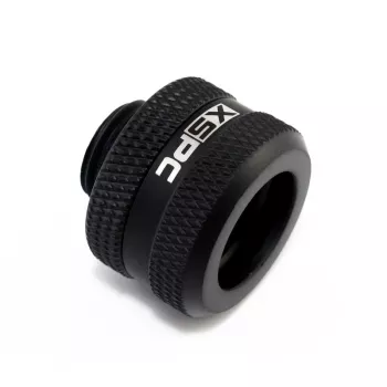 XSPC jungtis G1/4 į 14 mm kietą vamzdelį, juoda matinė - 8 vnt.