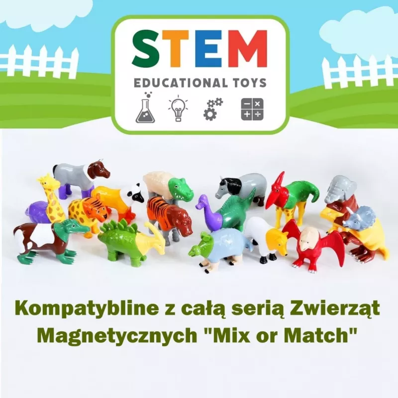 Malblo Magnetiniai Ūkio Gyvūnai Rinkinys