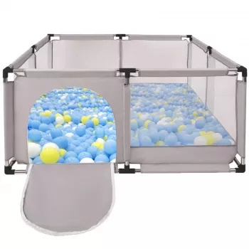 Extralink vaikų žaidimų aptvaras, sausas baseinas, sulankstomas 126x126 cm kamuoliukų duobė k-458