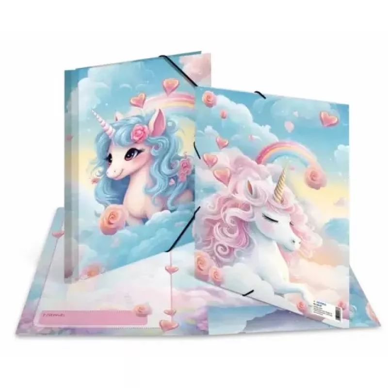 HERMA A4 aplankas Happy Unicorns