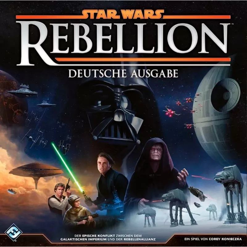 Stalo žaidimas „Star Wars Rebellion“ šeimai