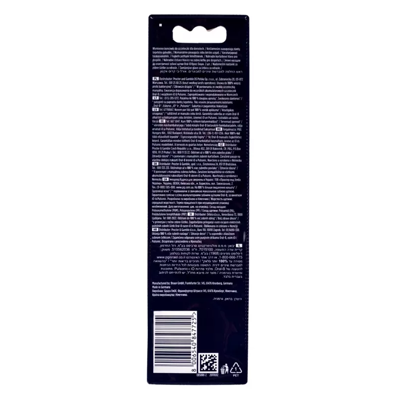 Oral-B EB50RX-2 CrossAction keičiamos šepetėlio galvutės, 2 vnt.