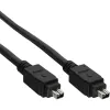 InLine FireWire 400 1394 laidas 4 kontaktų kištukas / kištukas 3 m