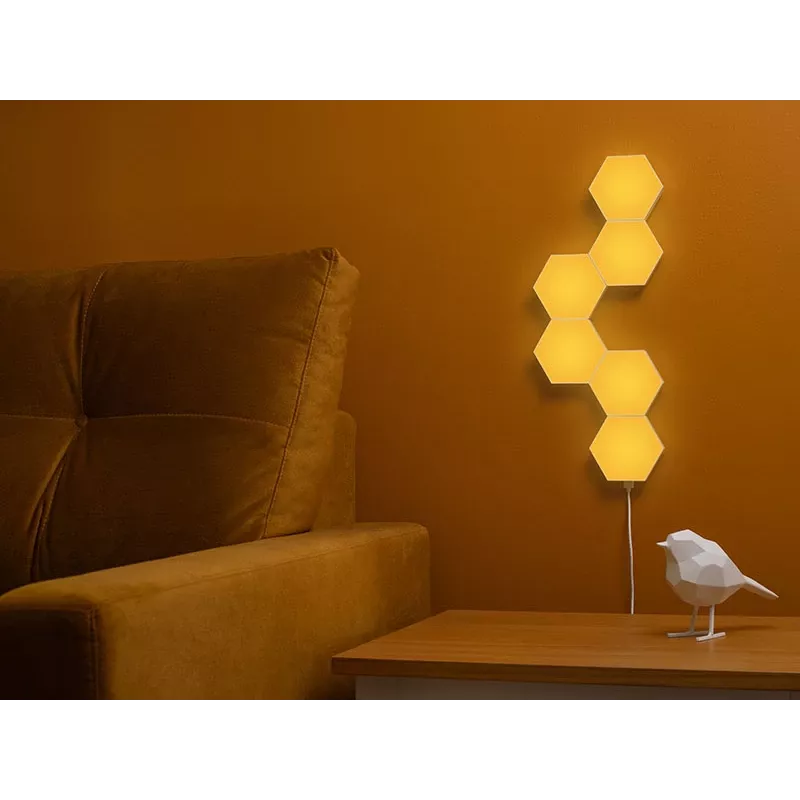 Įleidžiamas RGB LED šešiakampis skydelis TRACER Smart Hexagon Tracer 47256 Ambience TRAOSW47256