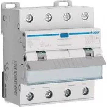 HAGER ADX470D FI-LS 4P 10kA C-20A 30mA A (ADX470D) diferencialinis automatinis jungiklis