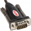UNITEK Y-105 serijinis kabelis juodas 1,5 m USB Type-A DB-9
