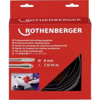 Drenažinis kabelis Rothenberger 72412 — 7,5 m ilgio, 8 mm skersmens