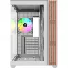Thermaltake View 380 WS ARGB Midi bokštas baltas
