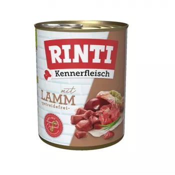 Šlapias šunų ėdalas RINTI Lamb Adult 800 g