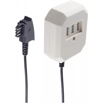 Telefono laidas ShiverPeaks BS71010-6 6 m Juodas Baltas