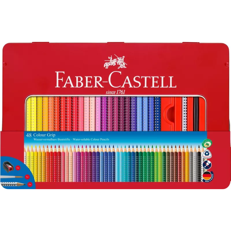 Spalvoti pieštukai Faber-Castell 112448 įvairiaspalviai 48 vnt