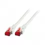 EFB-Elektronik RJ45 jungiamasis laidas Cat.6 S/FTP LSZH Baltas 1,5 m (K5518.1,5)