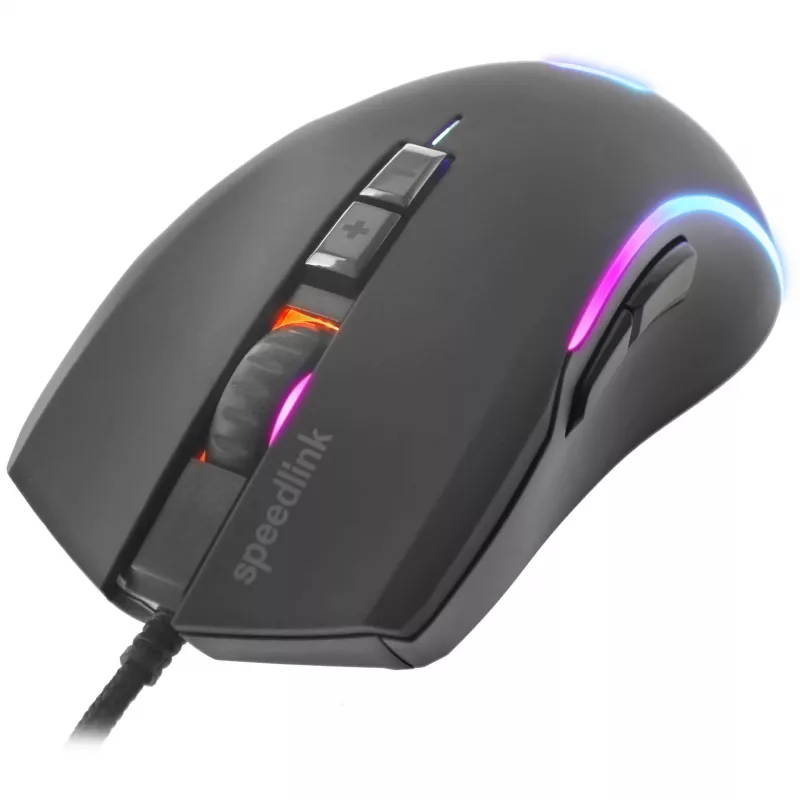 Žaidimų pelė SPEEDLINK SL-680022-RRBK USB Type-A
