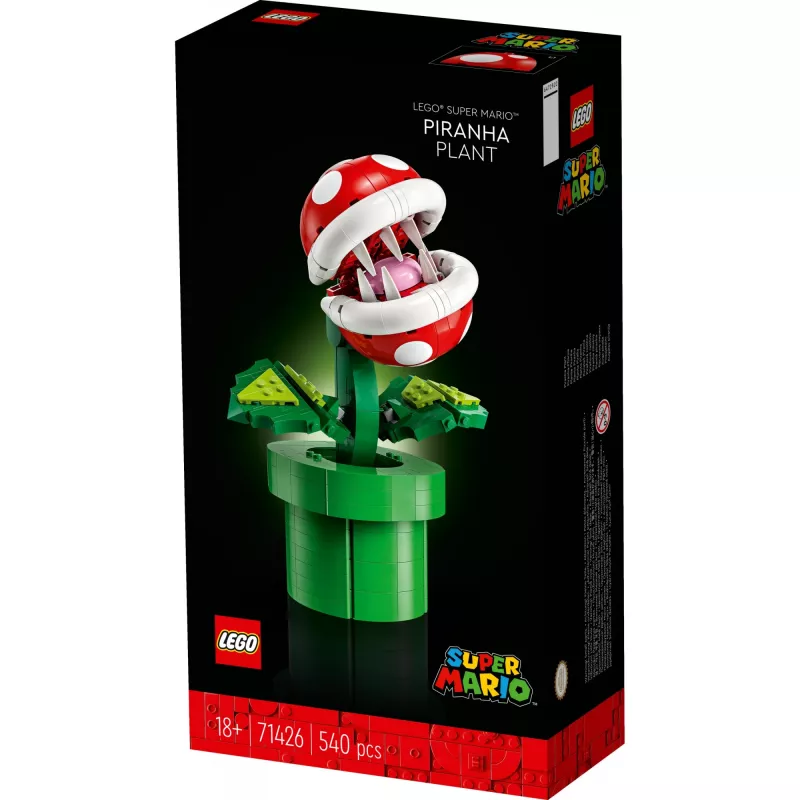 LEGO SUPER MARIO 71426 Piranha Plant – interaktyvus statybinis žaislas