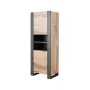 WOOD Knygų spinta 65x40x170,5 votano ąžuolas + antracitas