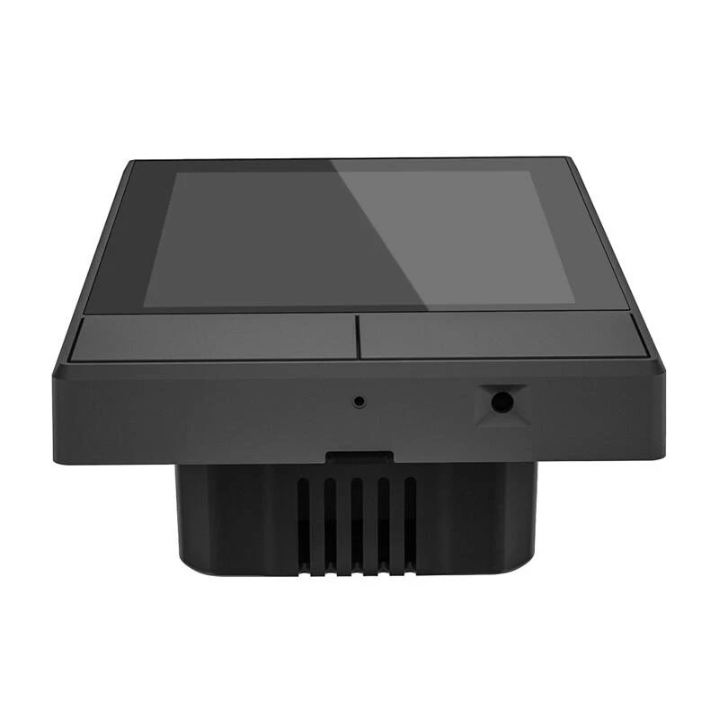 Sieninis išmanusis Wi-Fi valdymo skydelis Sonoff NSPanel juodas 120mm