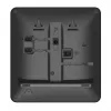 DECT telefono laidinis ragelis Gigaset DESK 800A, 200 kontaktų telefonų knyga, juoda