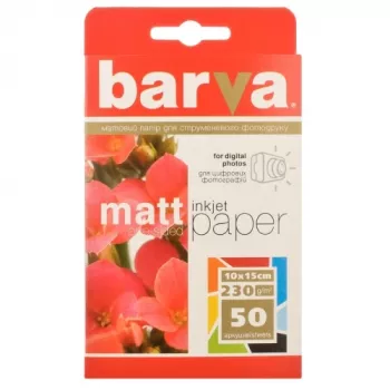 Foto popierius Barva IP-A230-023 Matt 230 g/m² 10x15 cm 50 lapų