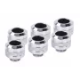 Alphacool 17474 jungiamasis rinkinys — žalvariniai chromuoti 22 mm Ø, 20 mm aukštis