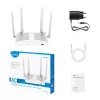 Stalinis belaidis maršrutizatorius Cudy WR1300S – dviejų juostų 2.4/5 GHz, Wi‑Fi 5, Gigabit Ethernet, 4 LAN, USB, 4 antenos