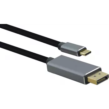 USB 3.1 Type-C į DisplayPort laidas helos 288365, 1,8 m