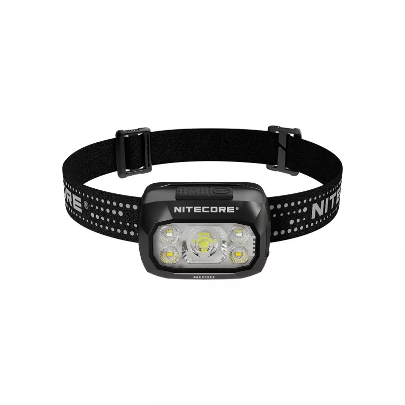 Nitecore NU30 – LED galvos žibintas 500 liumenų, USB įkrovimas, raudona šviesa