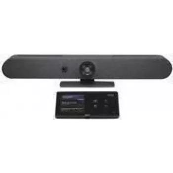 Logitech Small Room with Tap + Rally Bar Mini, skirtas Microsoft Teams Room Android – vaizdo konferencijų rinkinys (vaizdo juosta, liečiamas valdiklis)