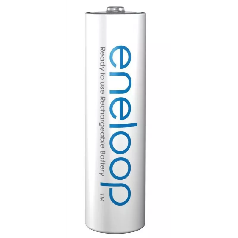 Įkraunamos baterijos PANASONIC ENELOOP AA 2000 mAh 4 vnt. + dėklas (BK-3MCDE/4CP+CASE)