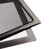 Dulkių filtras 240 mm radiatoriui DEMCiflex DF0031 – juodas rėmelis ir juodas tinklelis