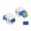Keystone modulis LC Duplex motina – LC Duplex motina DeLOCK 86834
