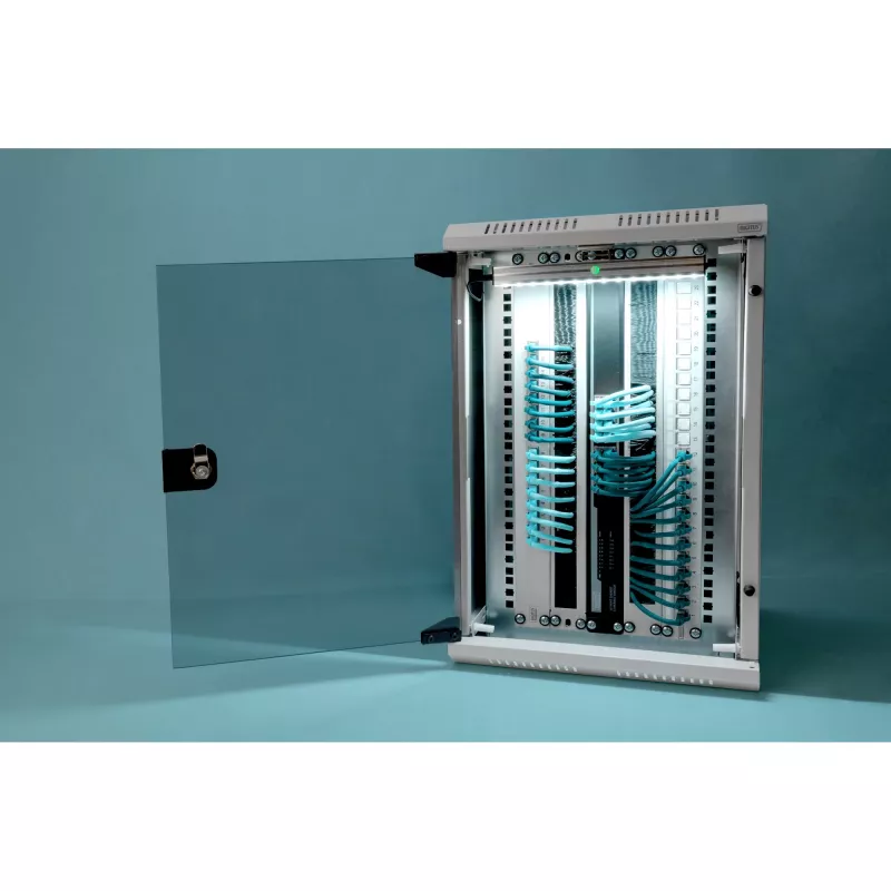 Digitus DN-1019 - Tinklo spinta - Pilka RAL 7035 - 10U - 25,4/48,3 cm (10/19)