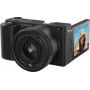 Easypix VX6430 Skaitmeninis Fotoaparatas 64 Megapikseliai Opt. Zoom 10 x Juodas 4K-Video (20205)