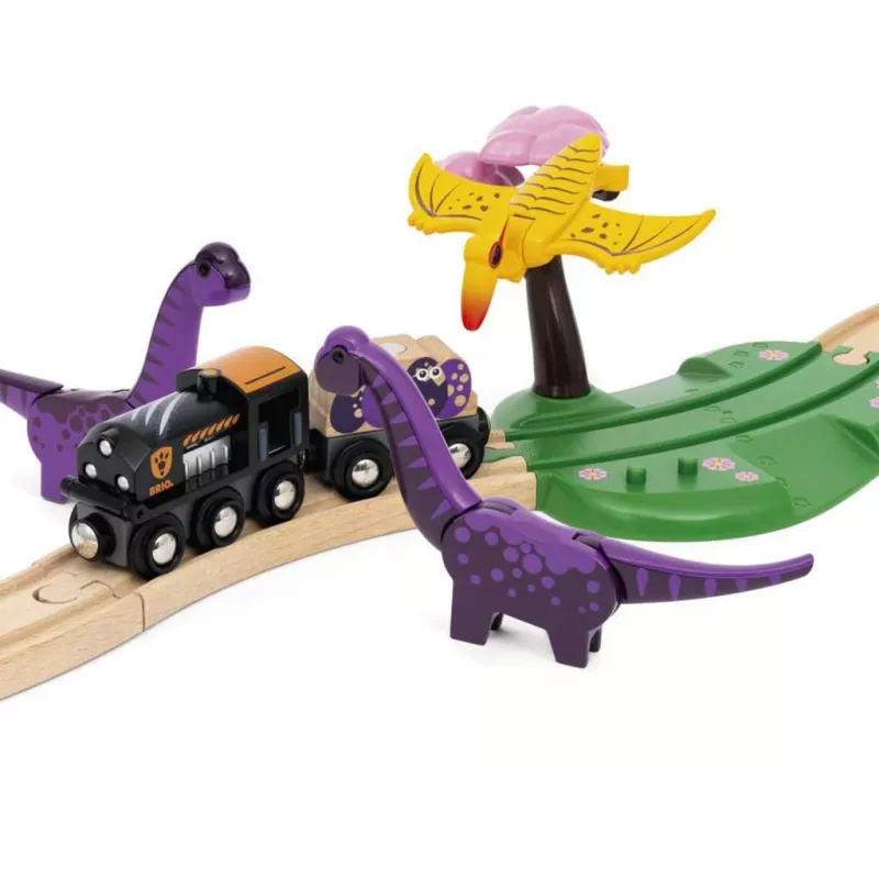 Brio World Dinozaurų nuotykių rinkinys, traukinys